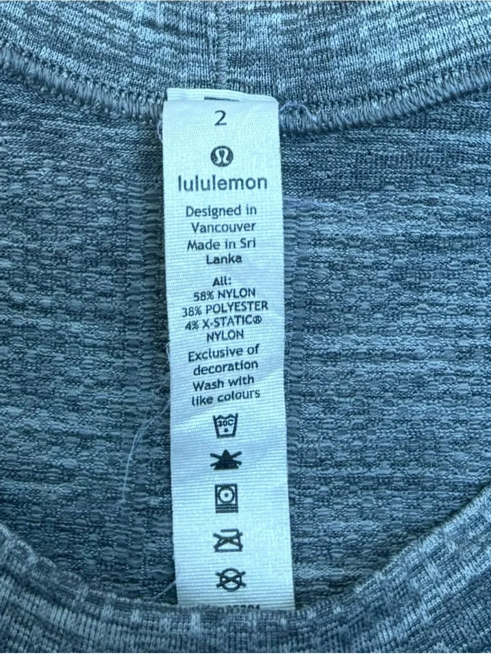 Lululemon Swiftly Tech Short Sleeve Shirt In Gray Size 2